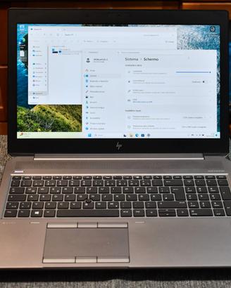 workstation pc portatile gaming HP ZBook 15 G6 ssd