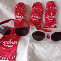 Occhiali pubblicitari Campari Soda