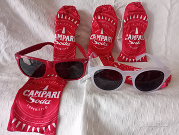 Occhiali pubblicitari Campari Soda
