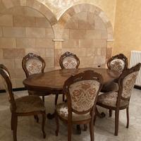 Tavolo più 6 sedie da pranzo come nuove pochissimo