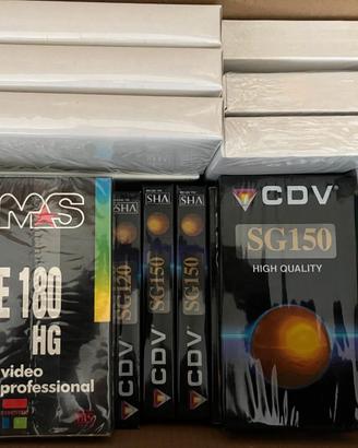 29 VHS vergini sigillate