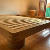 Letto matrimoniale in stile giapponese