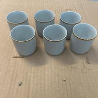 Lotto 6 tazzine porcellana monopoli