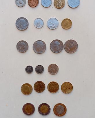 Monete italiane 23 da collezione 1920-1998