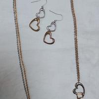 collana più orecchini 