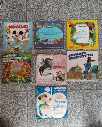 DISCHI 45 GIRI WALT DISNEY DISNEYLAND