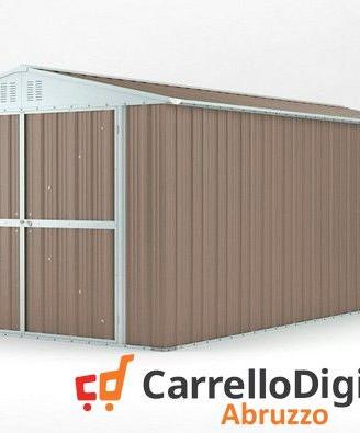 Box garage auto in Acciaio 327x611 19mq tortora