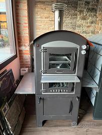 Forno fiamma 80 con carrello - fontana forni