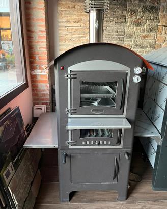 Forno fiamma 80 con carrello - fontana forni
