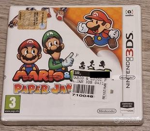 Mario & Luigi Paper Jam Bros Nintendo 3DS Nuovo