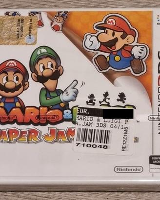 Mario & Luigi Paper Jam Bros Nintendo 3DS Nuovo