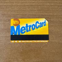 MTA MetroCard NY USA