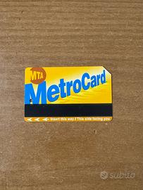 MTA MetroCard NY USA