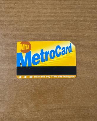 MTA MetroCard NY USA