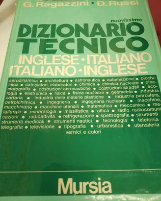 Dizionario tecnico italiano/inglese 