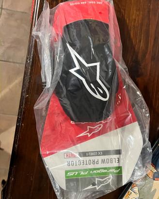 Para gomiti motocross bambino alpinestars  nuovi