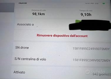 DJI AIR 3s Nuovissimo