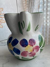 caraffa brocca firma Santucci Deruta Perugia