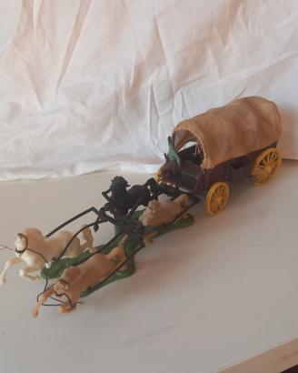 Nardi diligenza carrozza cavalli western anni 70
