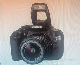 Fotocamera Canon EOS 1200D + EFS 18-55 18 MPixels