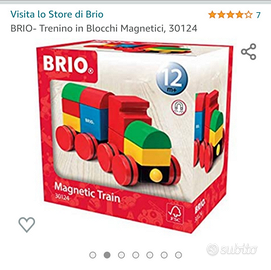 Trenino magnetico + trenini con filo BRIO