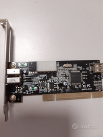 Scheda PCI Firewire 1394