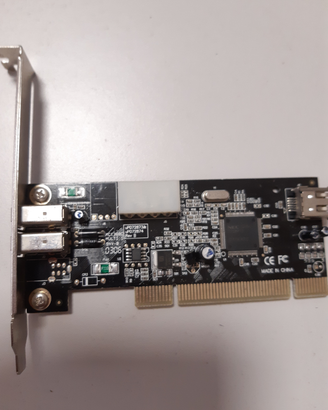 Scheda PCI Firewire 1394