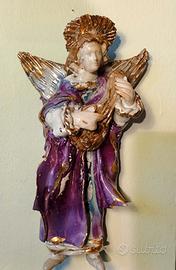 Angelo in maiolica- Bonaccorso anni '60/70
