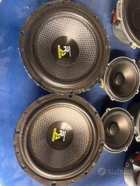 Mid woofer rainbow e boston con medi boston