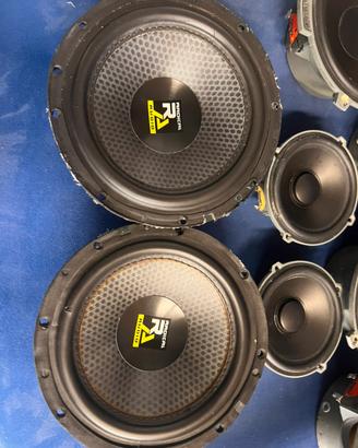 Mid woofer rainbow e boston con medi boston