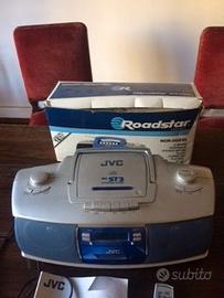 Radioregistratore JVC cd stereo cassette