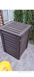 Realizziamo woodbox per bidoni spazzatura per atte