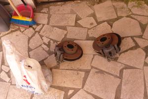 Kit freni a disco post. Fiat uno turbo