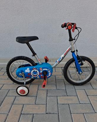 bicicletta btwin decathlon ruote da 14