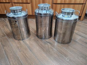 fusti in acciaio inox per olio d oliva