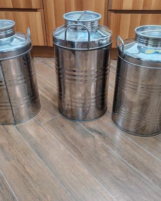 fusti in acciaio inox per olio d oliva