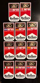 11 adesivi Marlboro Grand Prix Formula1 1978