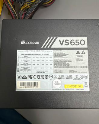Corsair vs650
