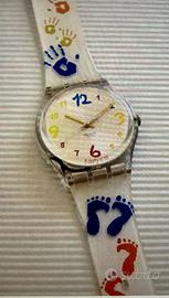 Swatch SAUTE-MOUTON-IMPRONTA MANI E PIEDI- RARO!