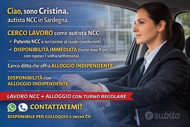 Autista NCC Alloggio Indipendente