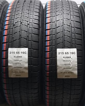 4 GOMME 215 65 16C KLEBER BR630