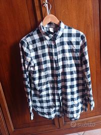 Camicia Donna H&M Taglia XS Camicetta  Quadretti 
