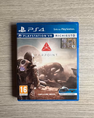 Farpoint PlayStation VR PS4