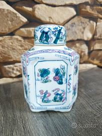 Barattolo da thè in porcellana 