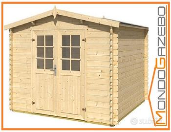 Casetta legno 2x3 28mm casa gazebo porta attrezzi