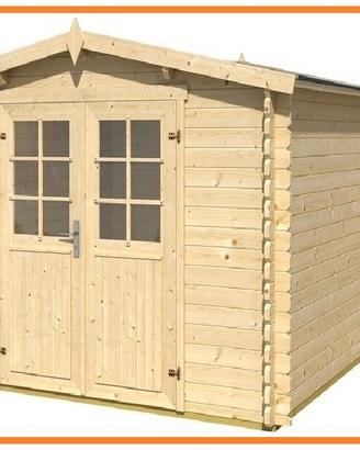 Casetta legno 2x3 28mm casa gazebo porta attrezzi