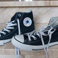 Converse unisex, nere, alte, n 39