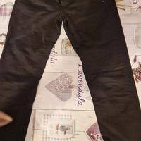 pantaloni donna Guess cotone neri taglia.40.42