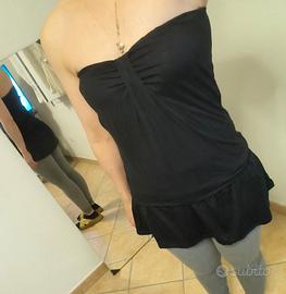  Vestitino corto nero Tezenis