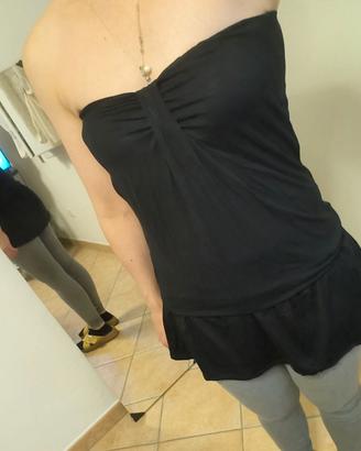  Vestitino corto nero Tezenis
